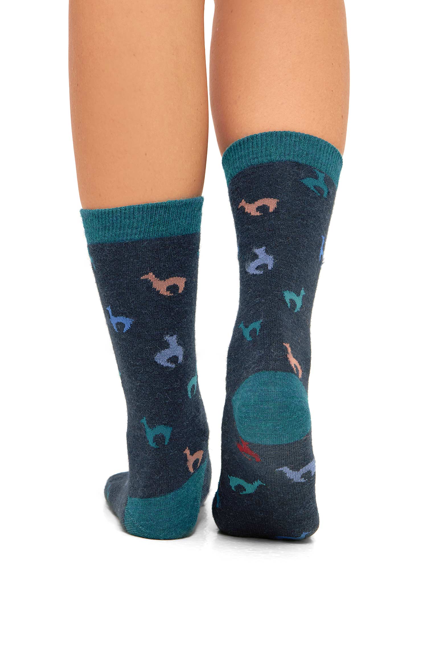 Alpaka Socken ALPAQUITAS | 6er-Pack-navy