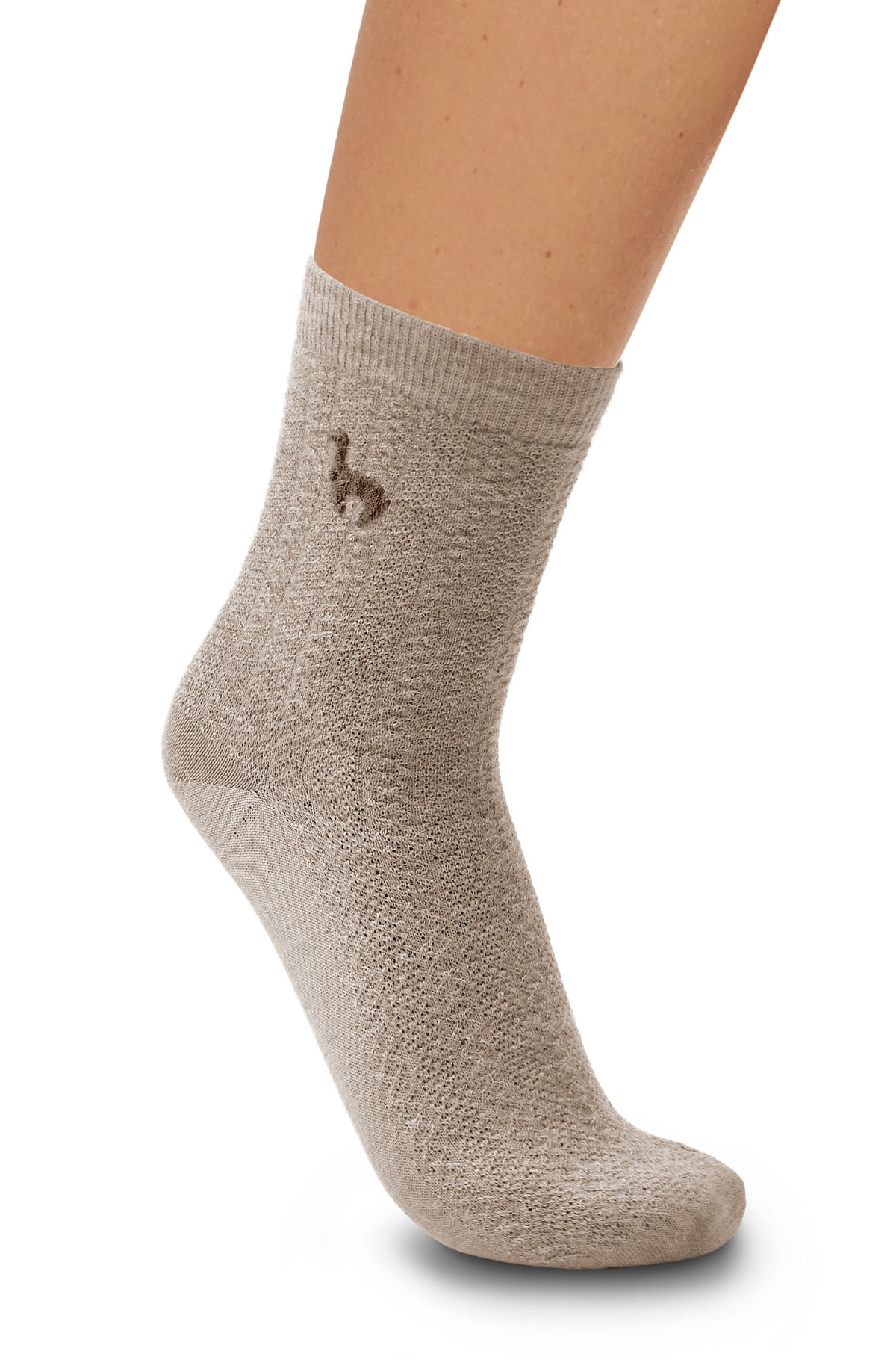 Alpaka Socken SIERRA-kakao