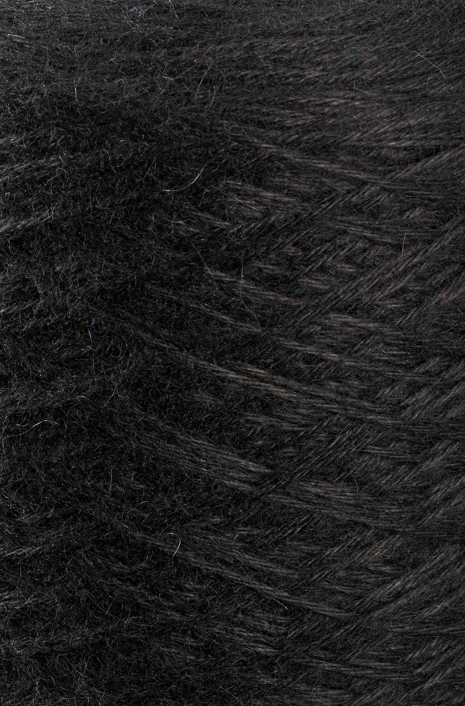 Alpaka Strickgarn BABY ALPACA | 1kg Kone-schwarz