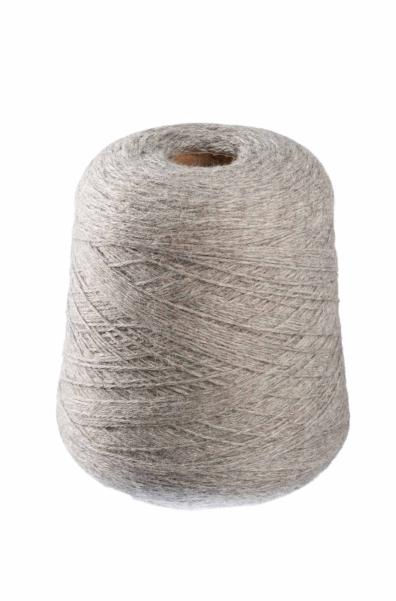 Alpaka Wolle BABY ALPACA | 1kg Kone-mittelgrau