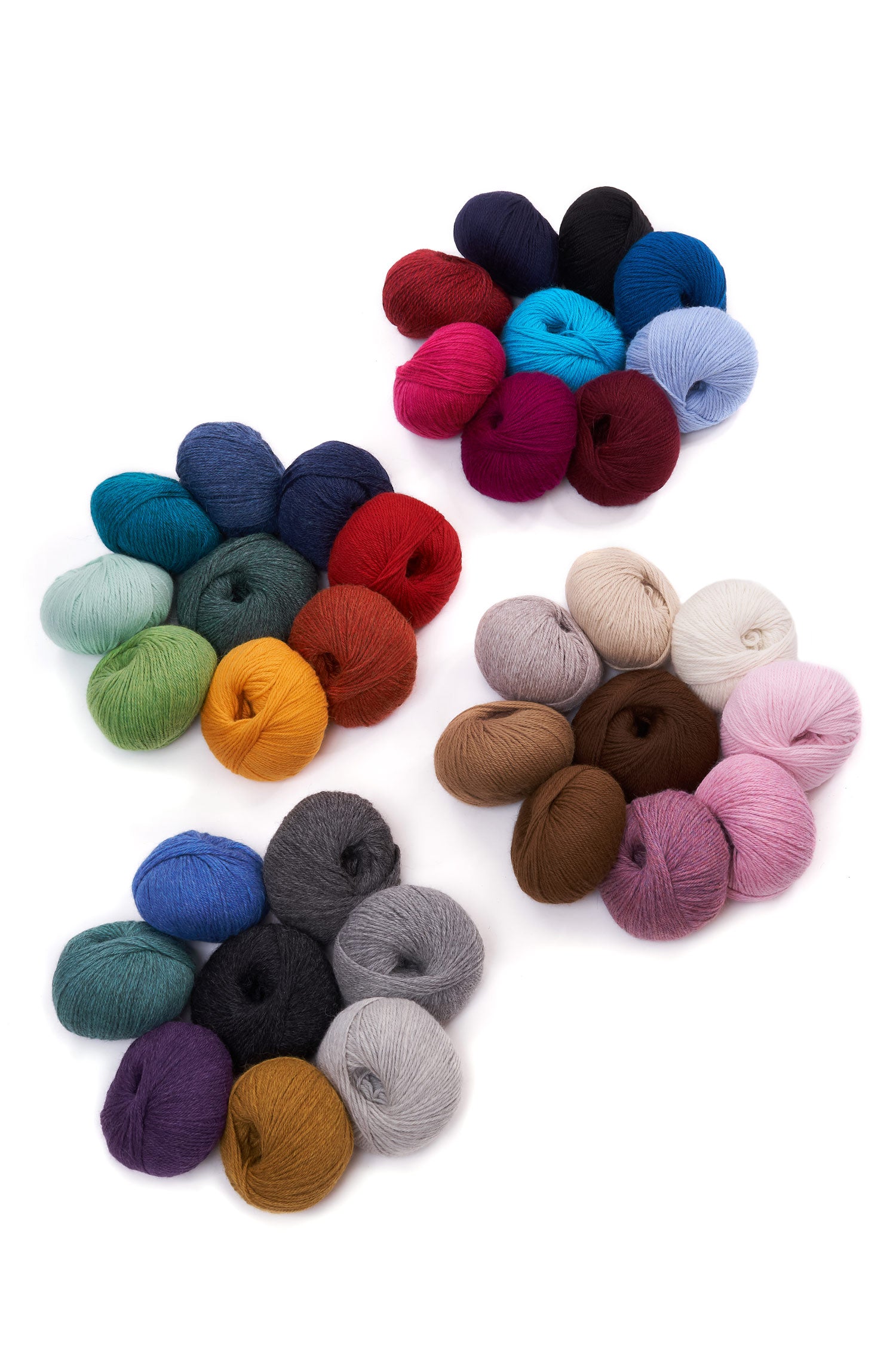 Alpaka Wolle BABY ALPACA | 5×50g-mittelgrau