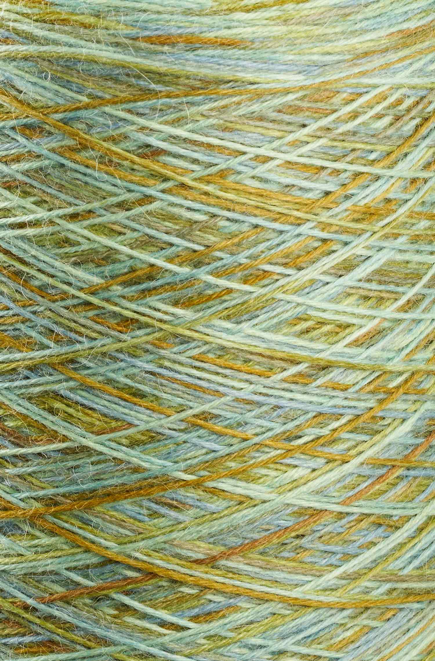 Alpaka Sockengarn HARMONY | 525g Kone-grün/mint