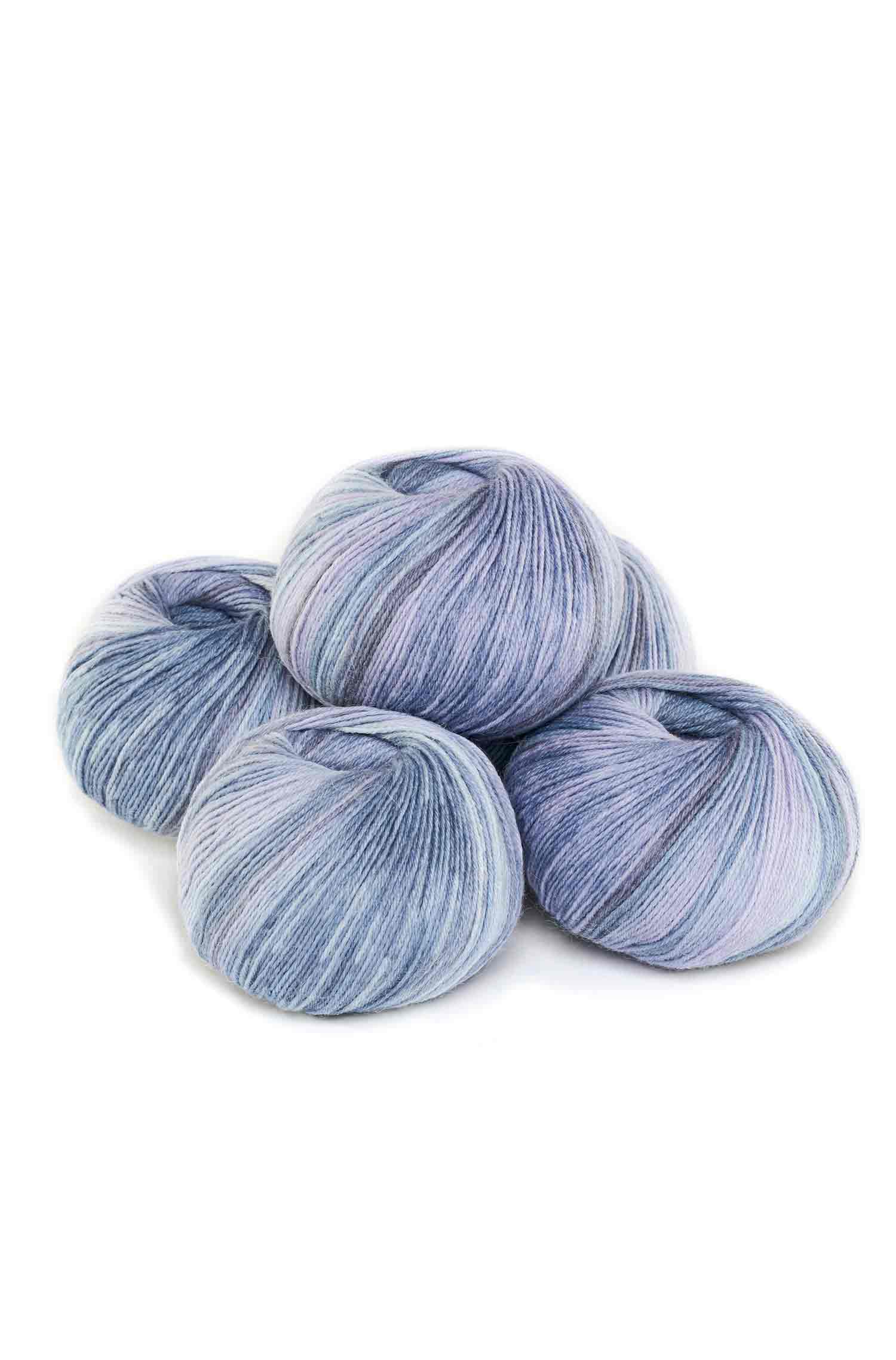 Alpaka Sockengarn HARMONY | 5×50g-taubenblau