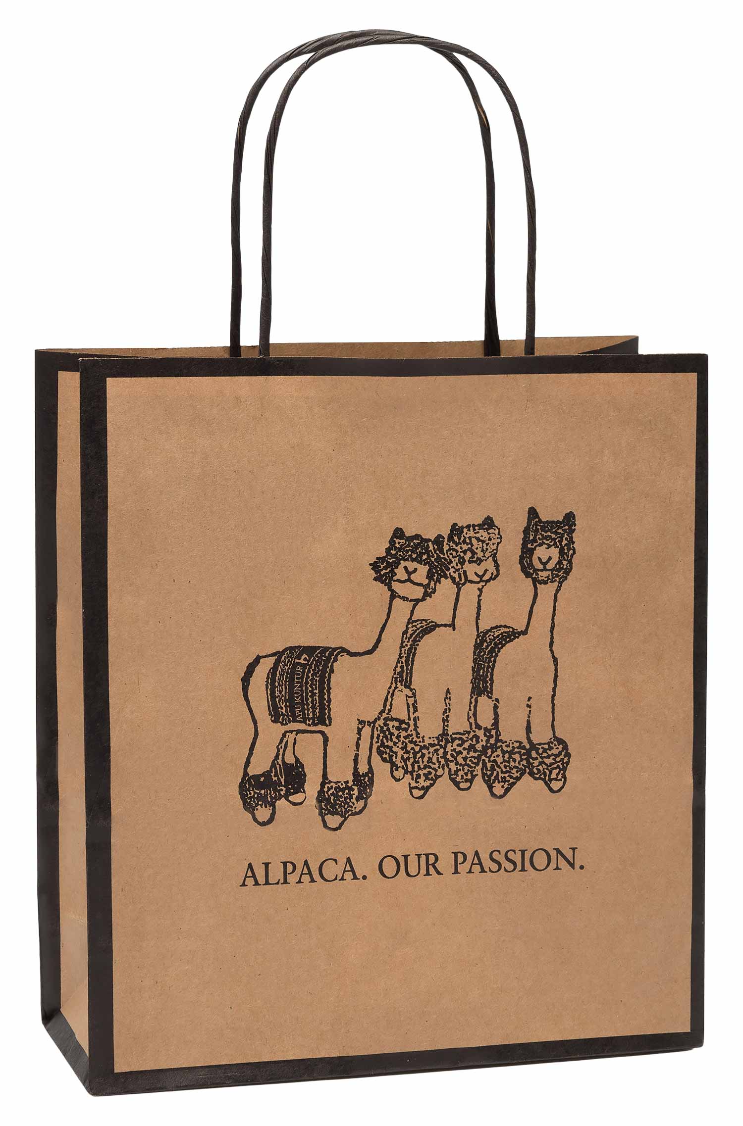 Papiertragtasche APU KUNTUR-braun