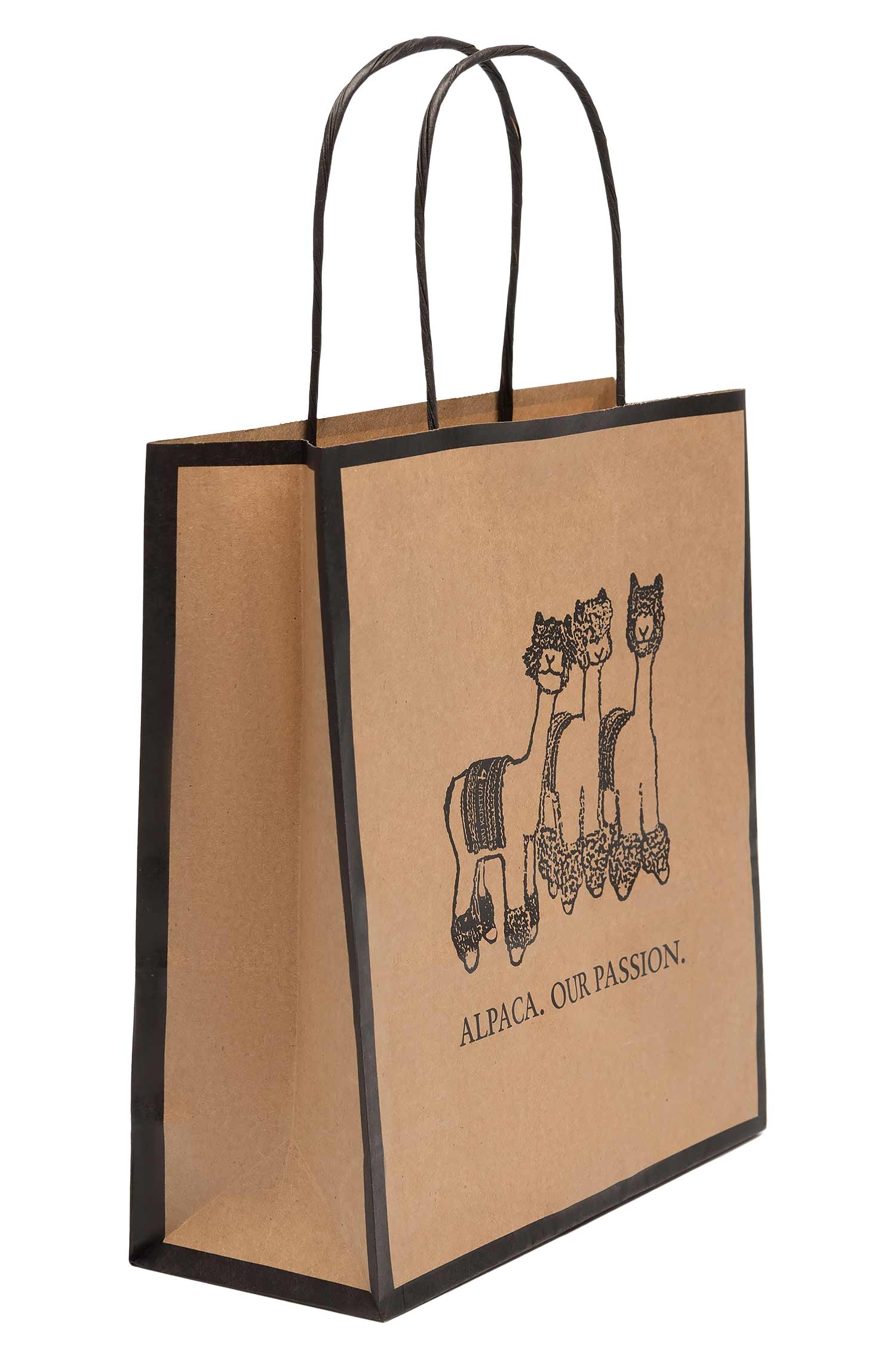 Papiertragtasche APU KUNTUR-braun