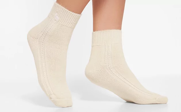 Socks from alpaca wool